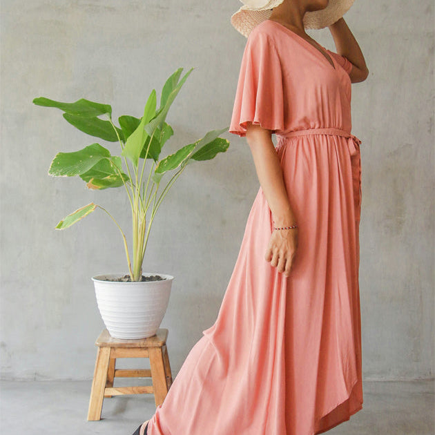 Damen Vintage Kleid im Retro Stil mit Blumenmuster