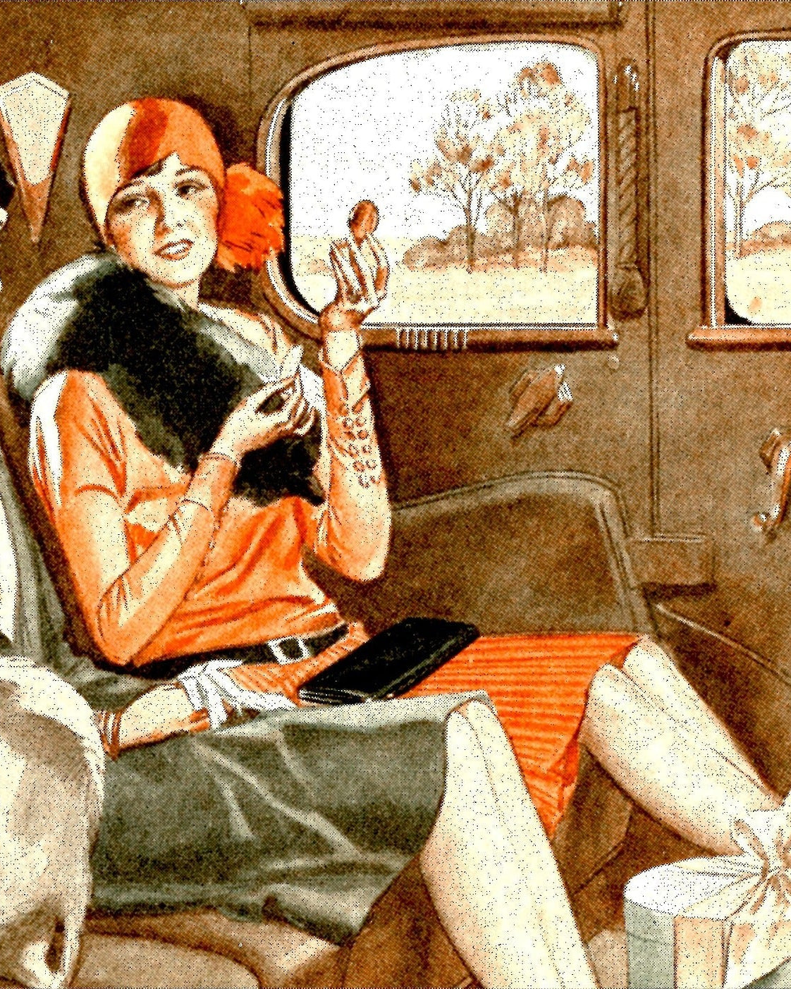 Flapper Outfit mit Charleston Accessoires