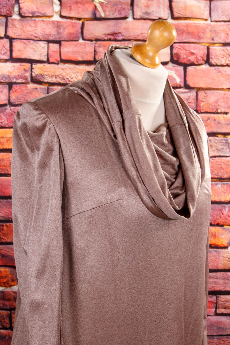 Boho Rollkragenkleid