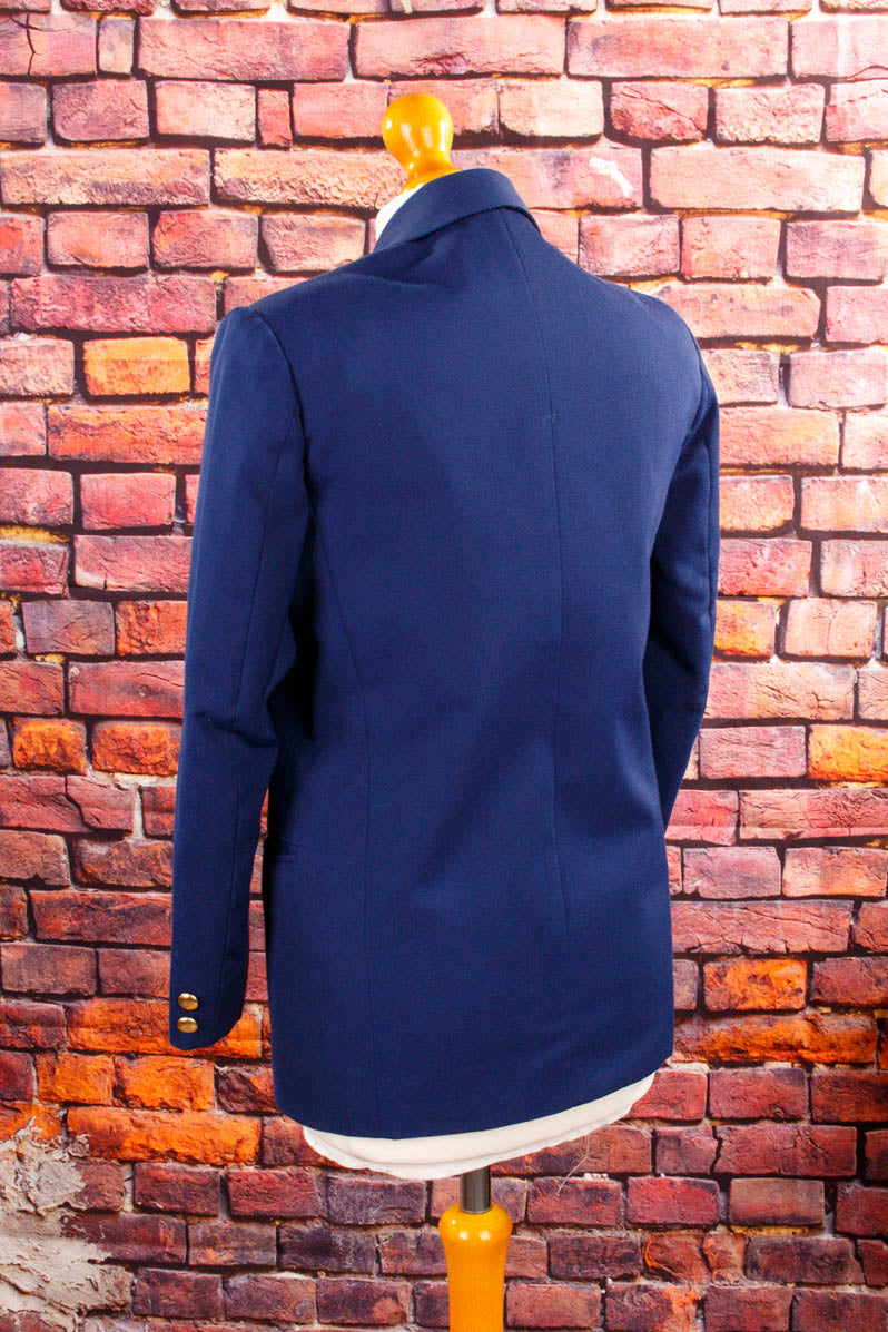 Vintage Uniformjacke blau Orchester