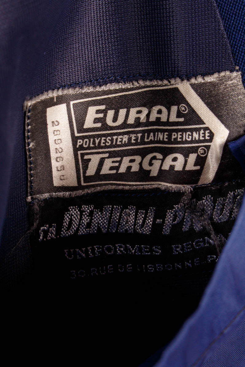Vintage Uniformjacke blau Orchester