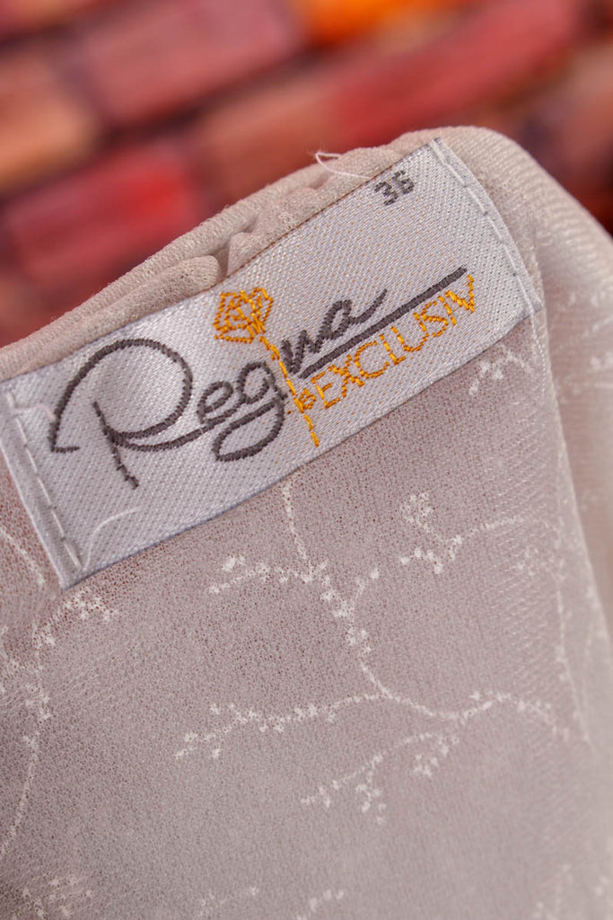 Vintage Nachtkleid grau transparent 70er 80er Boho Frau grau L 44-46 M 40-42 Rockabilly S 36-38 Special Unisize vintageberlin.de