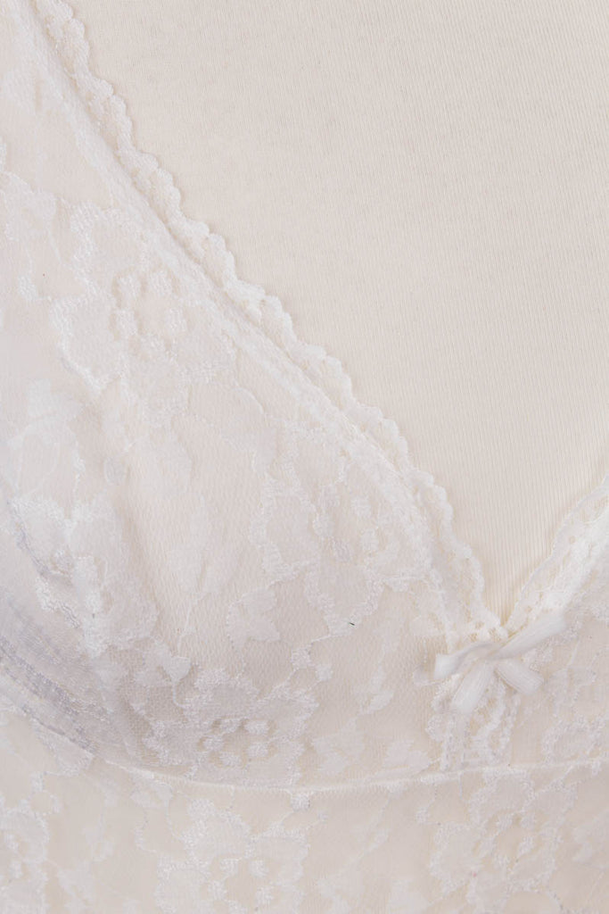 VEB Unterkleid weiß 70er DDR Disco Frau Rockabilly S 36-38 weiß vintageberlin.de