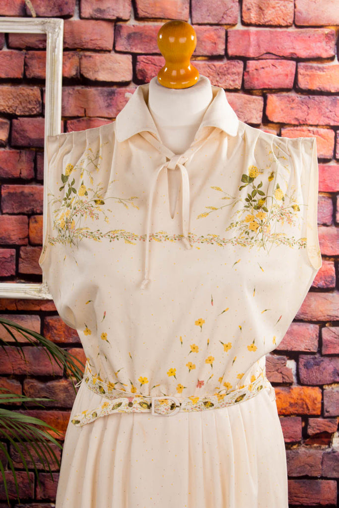 Sommerkleid vanillegelb