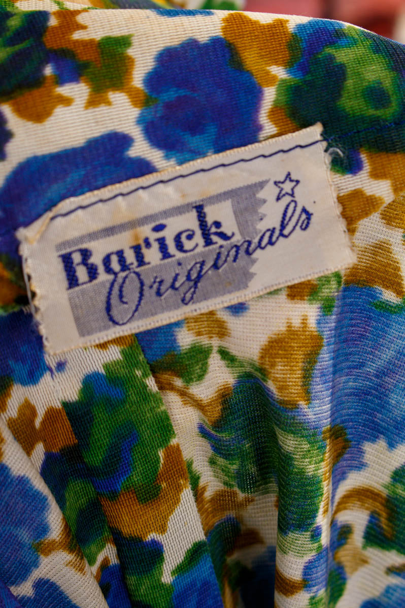 60s Nylon Kostüm Kleid+Jacke