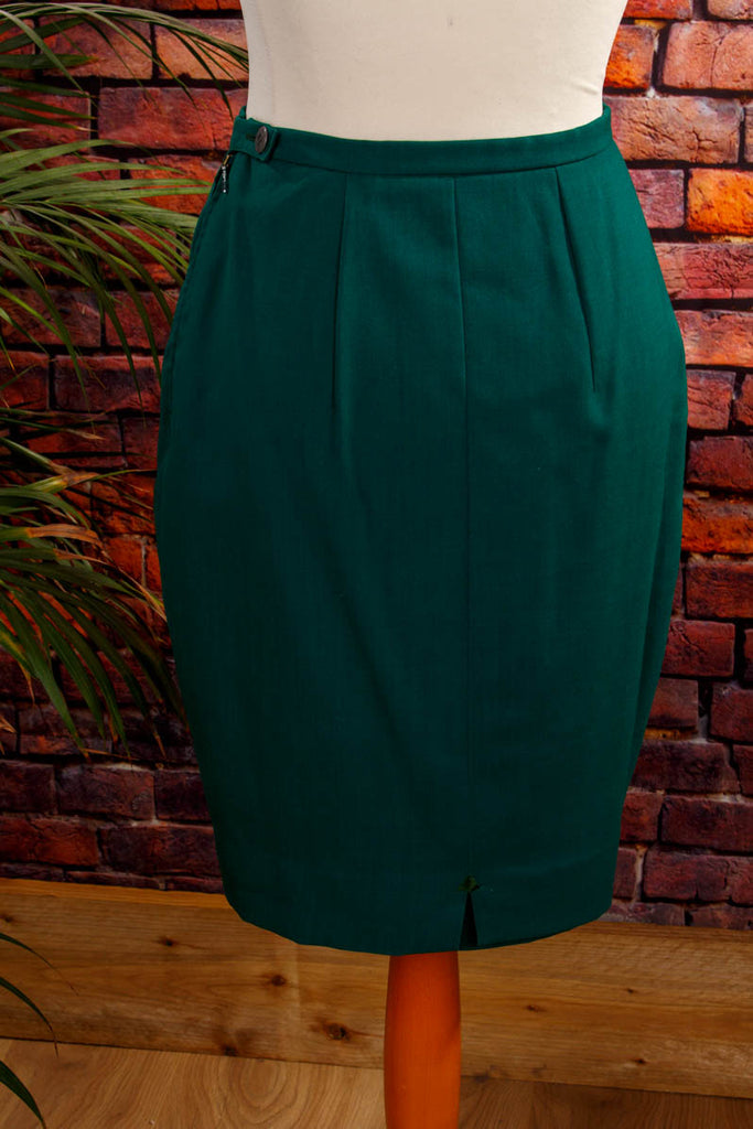 sexy Bleistiftrock grün 60er Frau grün real-rockabilly Rockabilly S 36-38 Sekretärin Special XS 32-34 vintageberlin.de