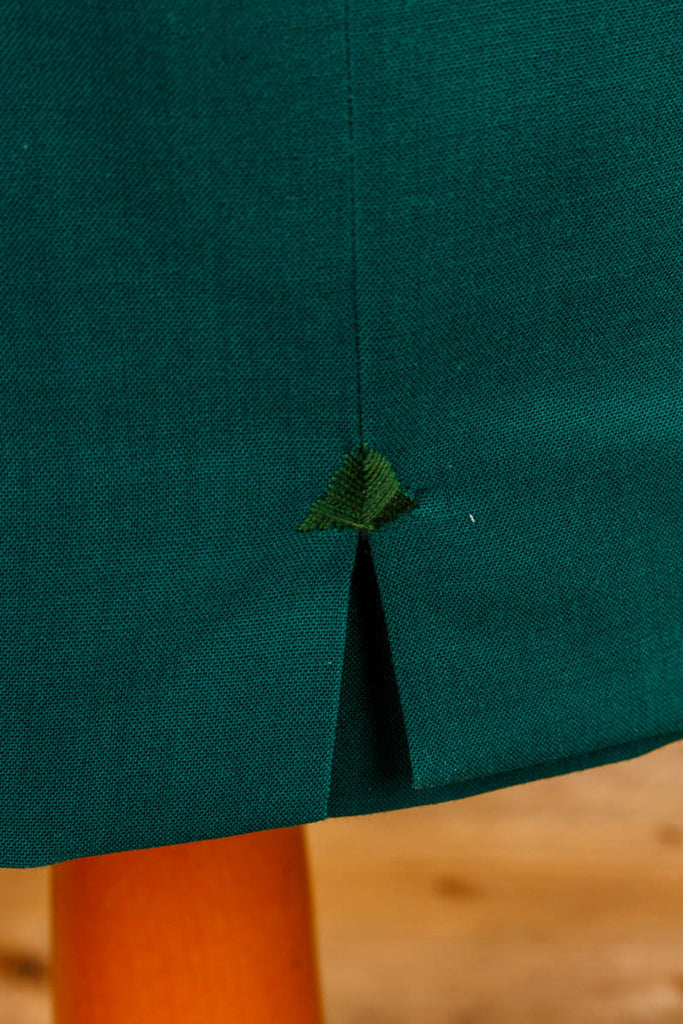 sexy Bleistiftrock grün 60er Frau grün real-rockabilly Rockabilly S 36-38 Sekretärin Special XS 32-34 vintageberlin.de