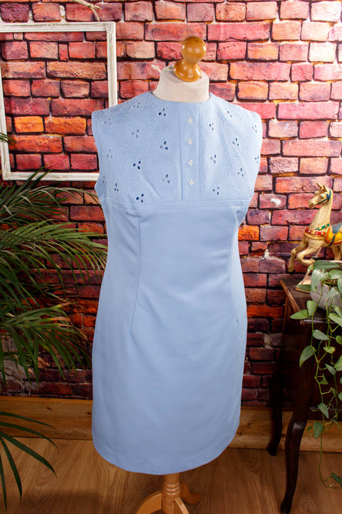 fliederfarbenes Vintage Kleid