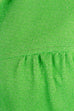 60er Schlager Glitzerkleid grün