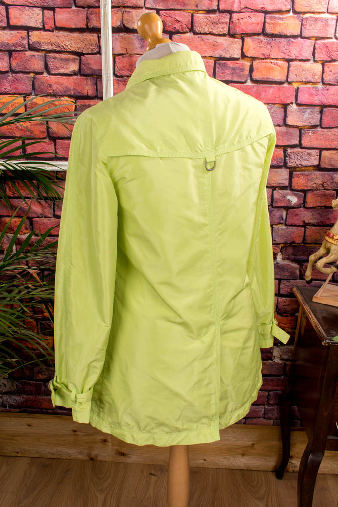 Escada Sport Jacke neongelb Designer Frau gelb grün M 40-42 S 36-38 Special vintageberlin.de