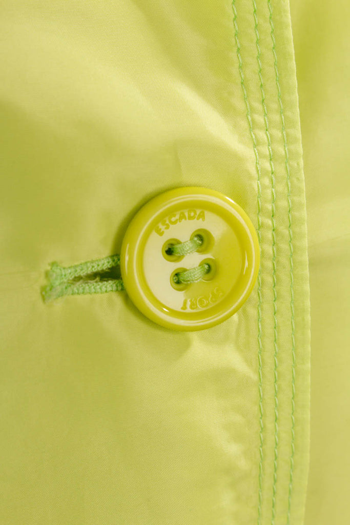 Escada Sport Jacke neongelb Designer Frau gelb grün M 40-42 S 36-38 Special vintageberlin.de
