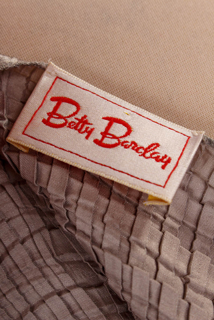 Vintage Betty Barclay Top silber 90er Designer Disco Frau grau L 44-46 M 40-42 silber Special XL 48-50 vintageberlin.de