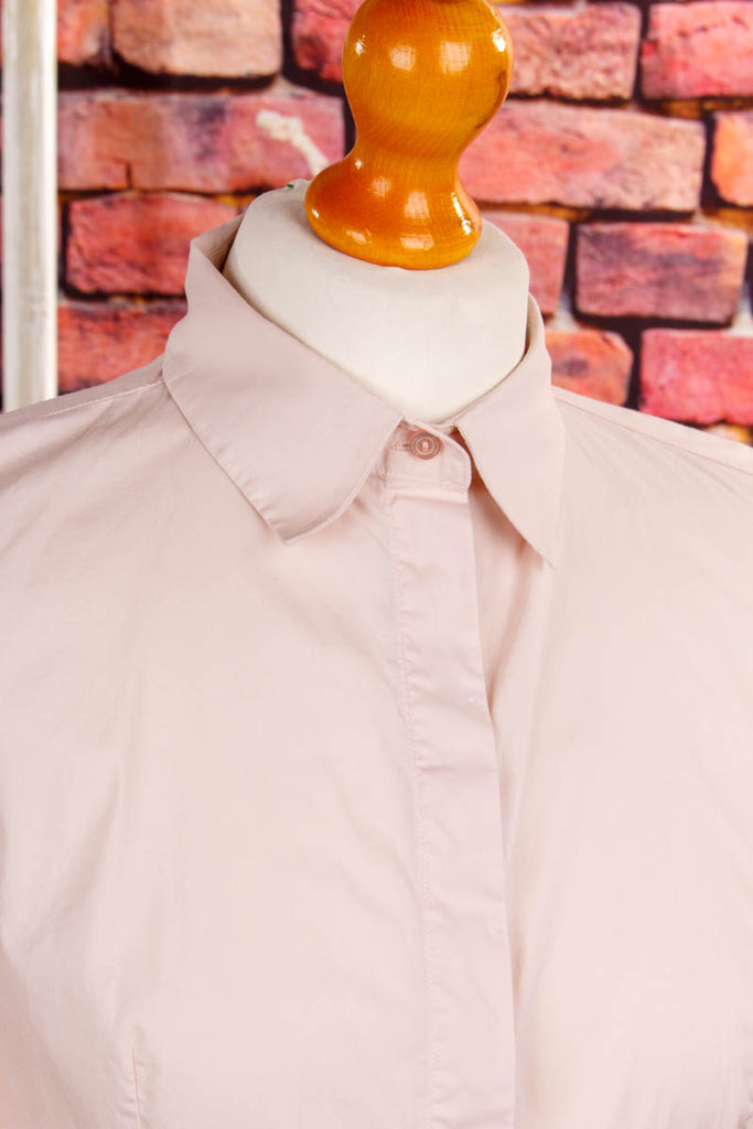 Colors of Benetton Bluse rosé Designer Frau M 40-42 rosa S 36-38 Sekretärin vintageberlin.de