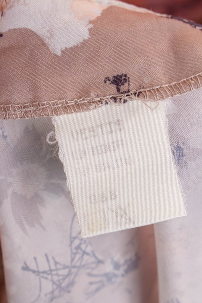 VEB Bluse beige tailliert 70er 80er beige Boho DDR Disco Frau grau M 40-42 Rockabilly Schlager Special vintageberlin.de