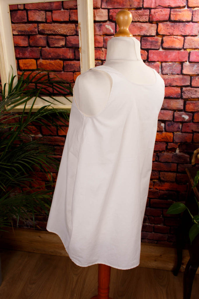 antikes Leibchen Unterhemd 20er Charleston Frau M 40-42 viktorianisch vor 1920 weiß vintageberlin.de