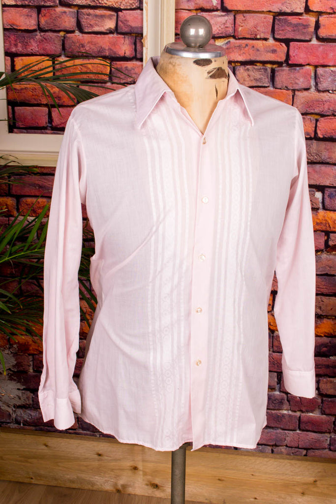 70s Smoking Hemd rosa Default Title 60er 70er Dandy Disco L 52-54 M 48-50 Mann real-disco real-rockabilly Rockabilly rosa Schlager Special vintageberlin.de