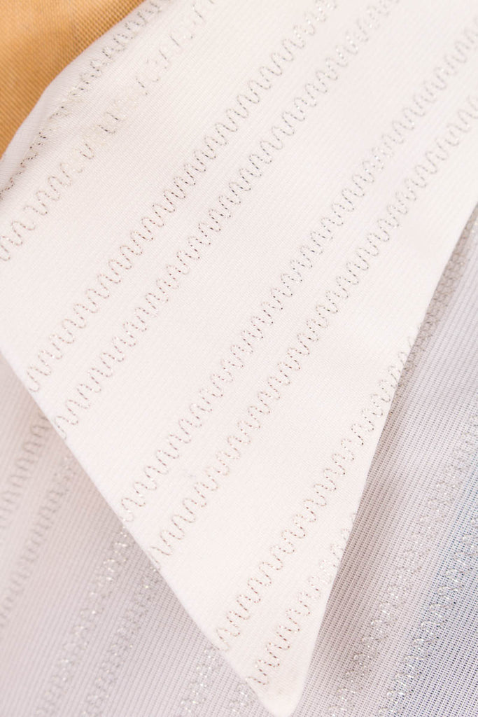 70s Nylon Hemd weiß gold 60er 70er Dandy Disco gold L 52-54 Mann real-disco real-rockabilly Rockabilly Schlager Special weiß XL 56-58 vintageberlin.de