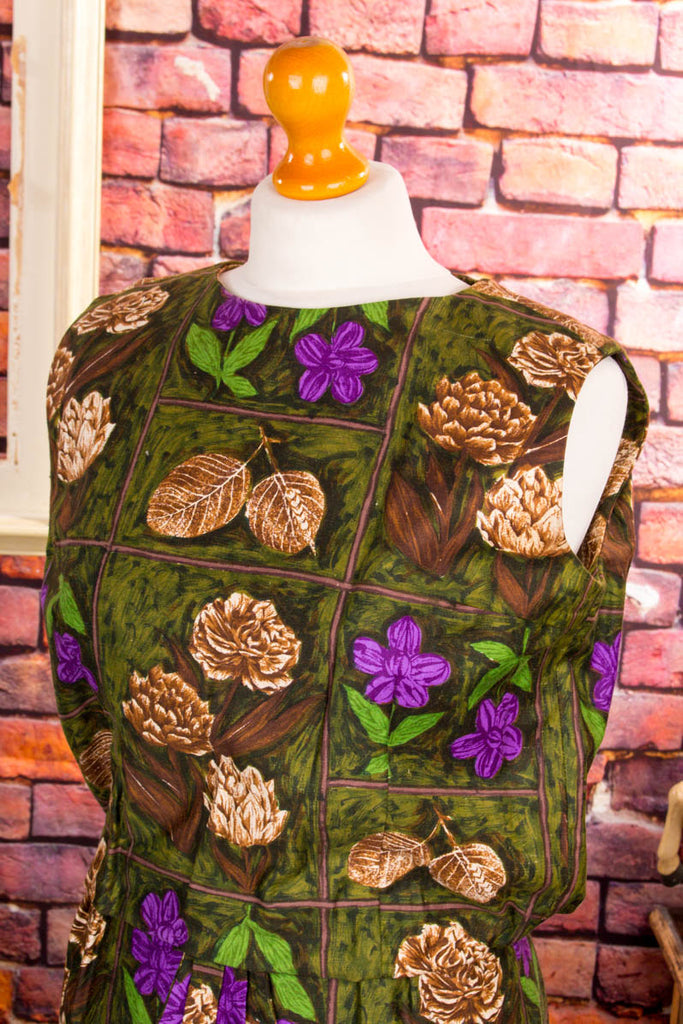 50er Jahre Kleid grün schmal 50er 60er Frau grün real-rockabilly Rockabilly S 36-38 Special XS 32-34 vintageberlin.de