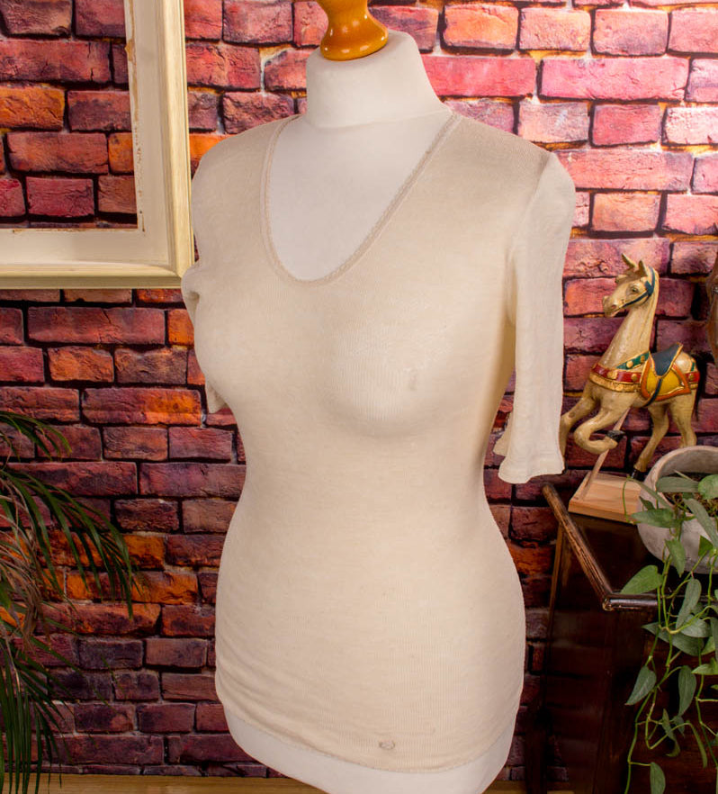 Vintage Unterhemd Strick