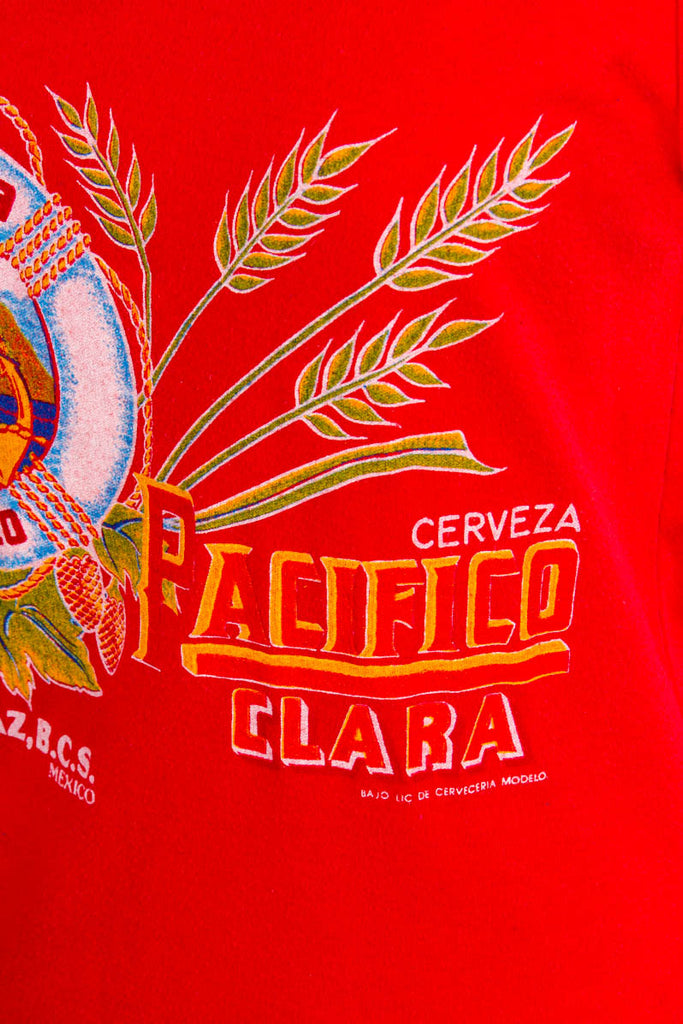 Vintage Hussong Shirt rot 90er Frau M 40-42 Rockabilly rot Special vintageberlin.de