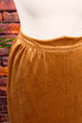 DDR Cordrock schmal gold 70er 80er Boho DDR Disco Frau gold real-boho real-disco Rockabilly S 36-38 Special vintageberlin.de