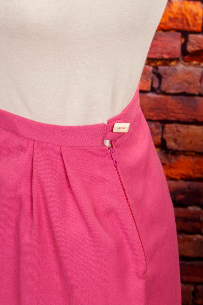 60s Rockabella Bleistiftrock pink 60er Disco Frau pink real-rockabilly Rockabilly Sekretärin Special XS 32-34 vintageberlin.de