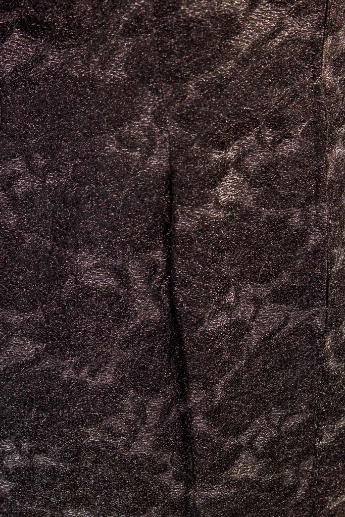 60s Etuikleid silber glitzer