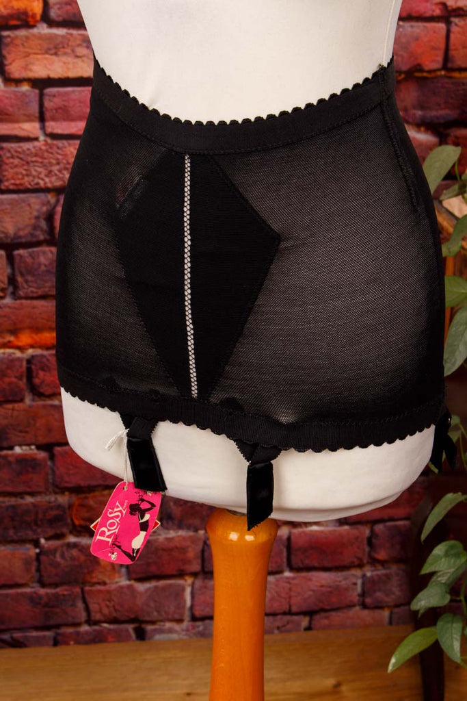 60s Mieder Höschen schwarz