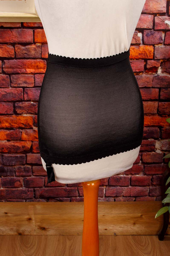 60s Mieder Höschen schwarz