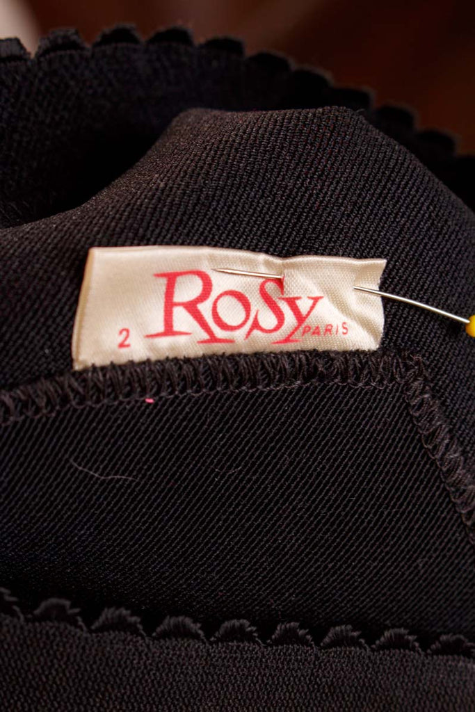 60s Mieder Höschen schwarz