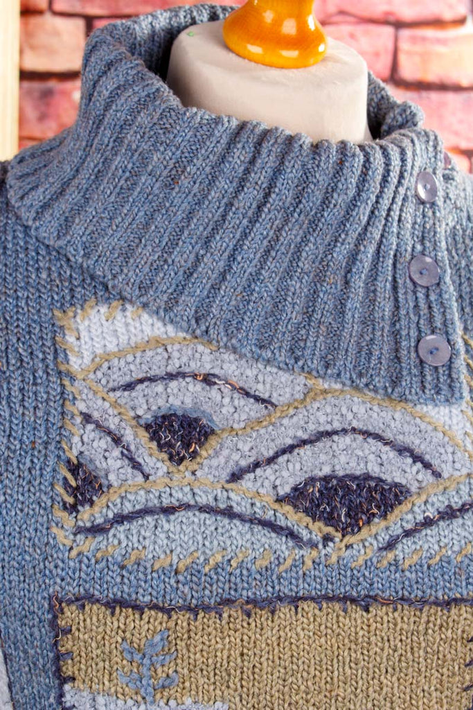 Vintage Strickpulli ausgefallen