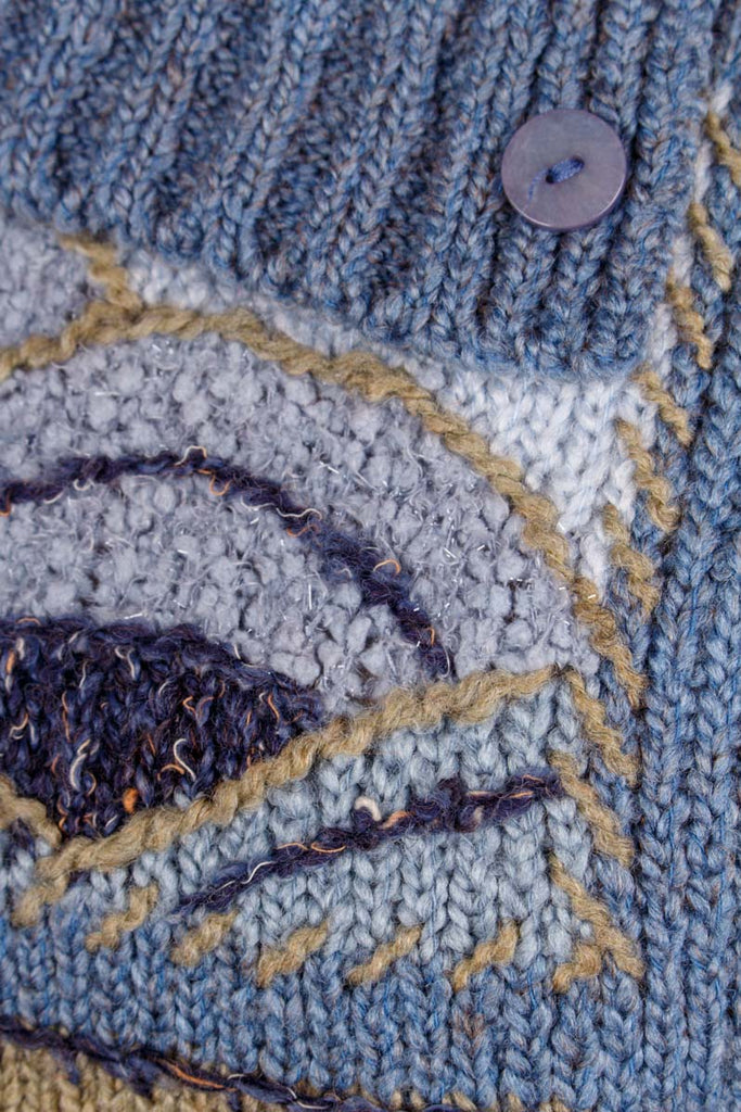 Vintage Strickpulli ausgefallen