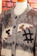 Mohair Strickjacke