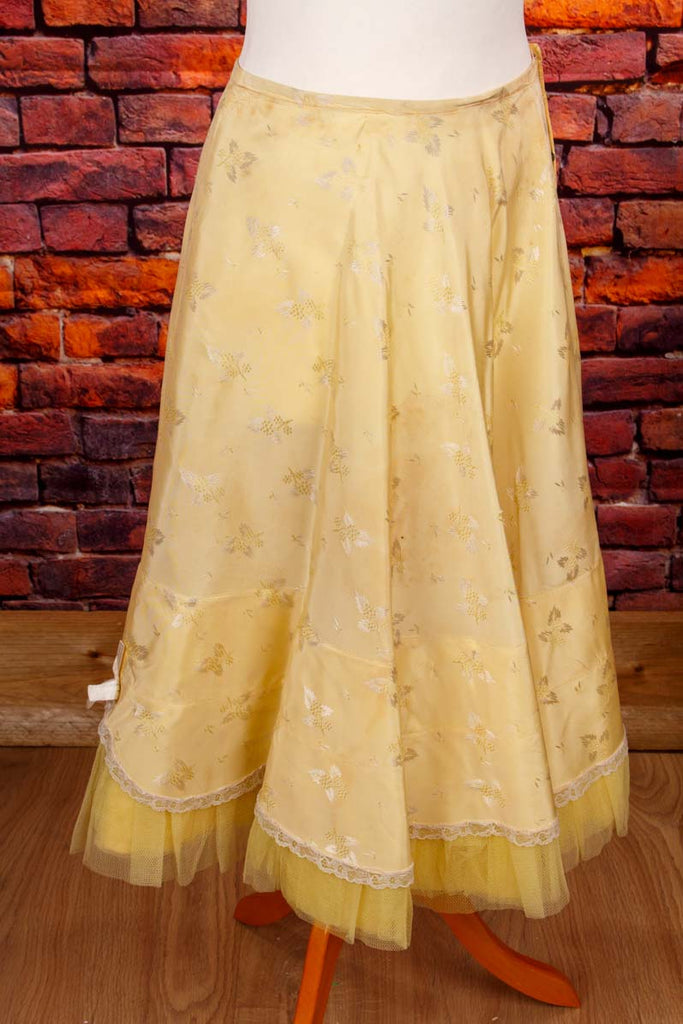 Vintage Petticoat gelb Tüll