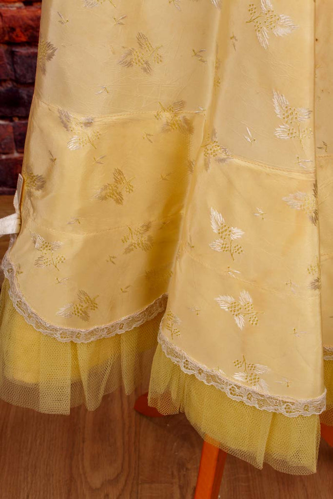 Vintage Petticoat gelb Tüll
