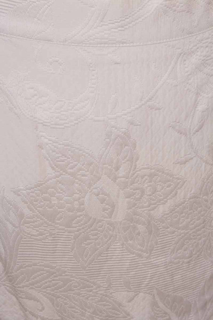 80s Rock weiß Brokat