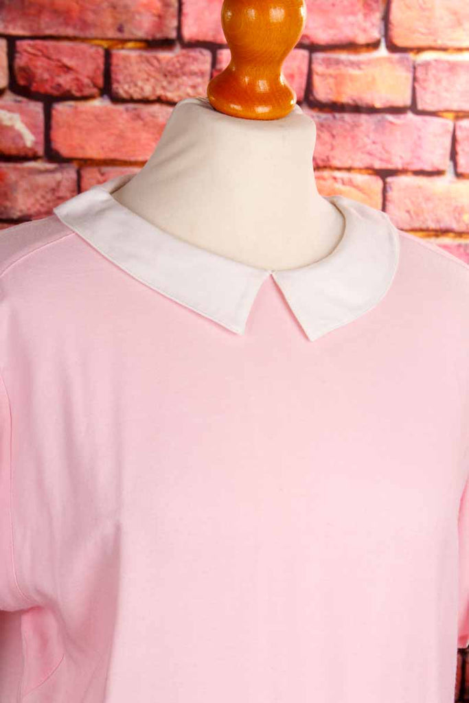 80s Top rosa Viskose