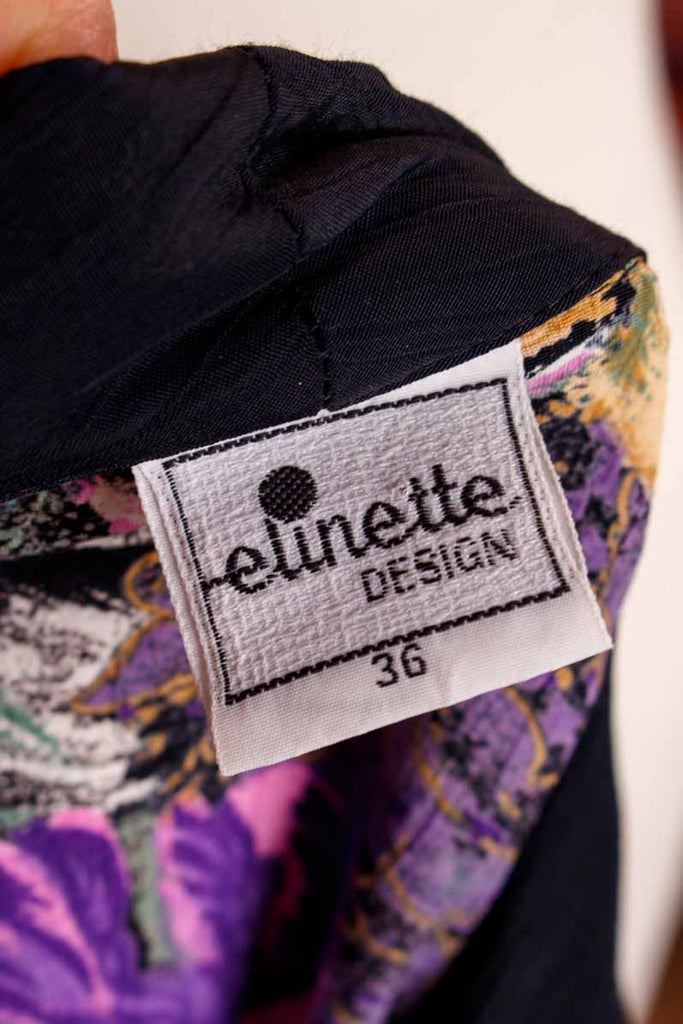 80er Bluse tailliert