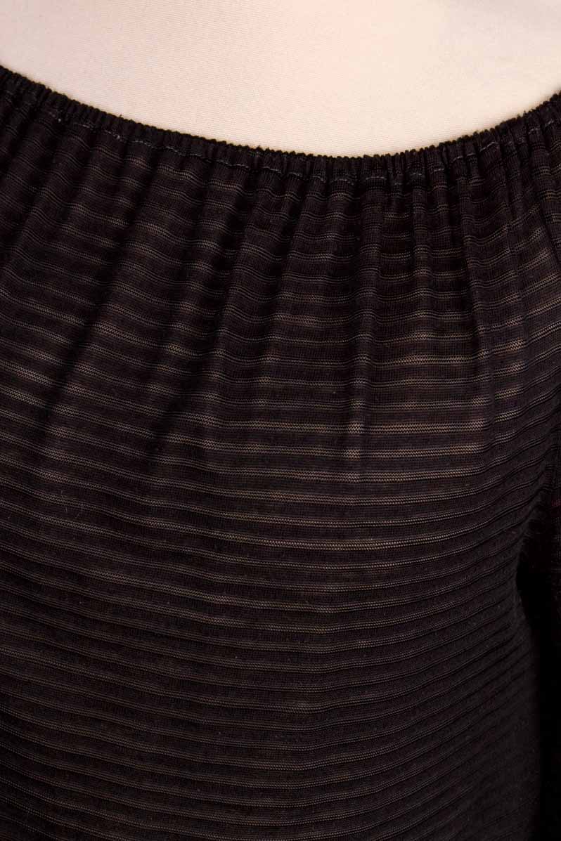 Vintage Carmentop schwarz