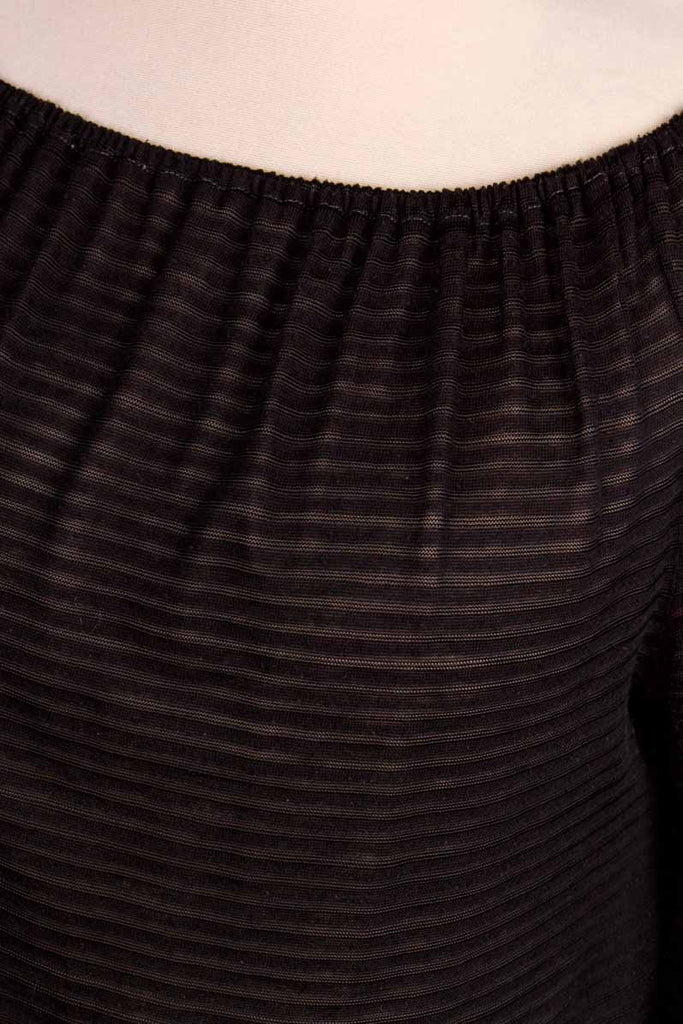 Vintage Carmentop schwarz