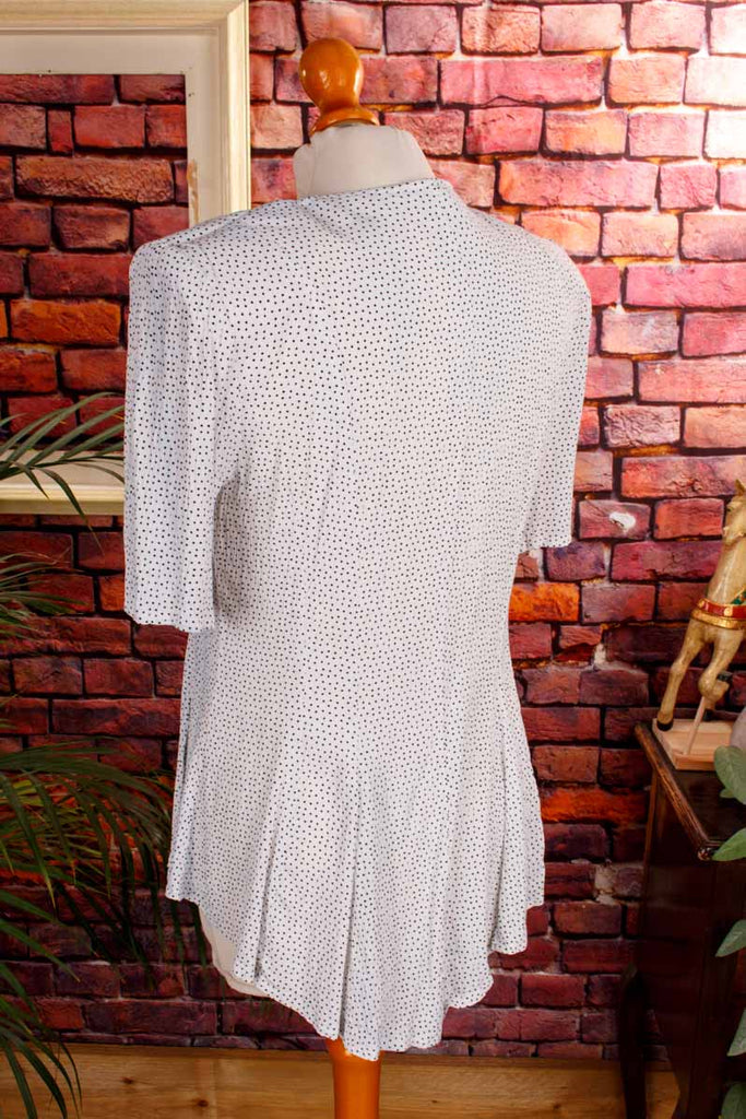 90er Bluse Schulterpolster