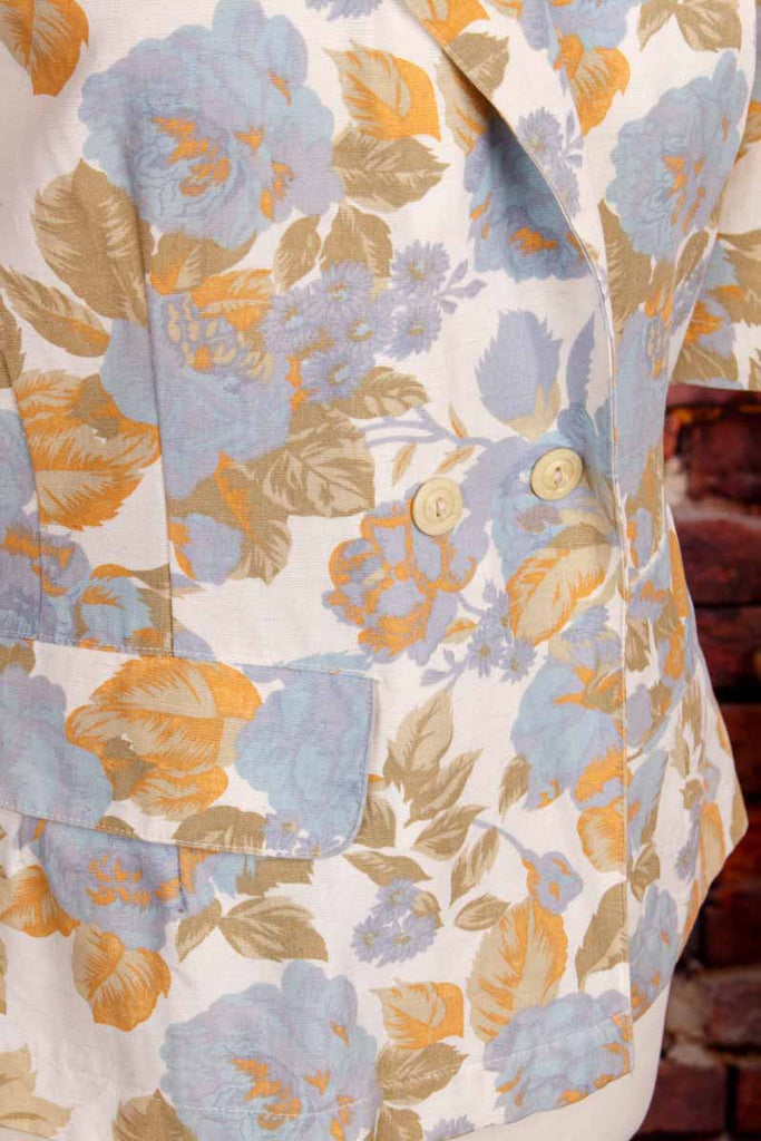 Vintage Sommerblazer Pastell