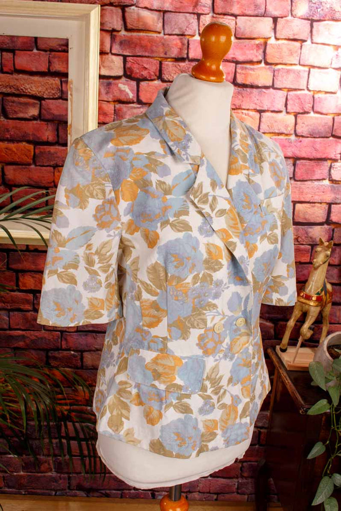 Vintage Sommerblazer Pastell