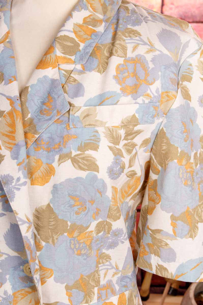 Vintage Sommerblazer Pastell