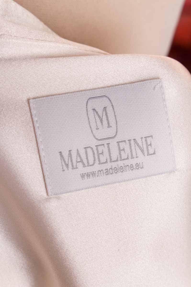 Luxus Seidenbluse cremeweiß