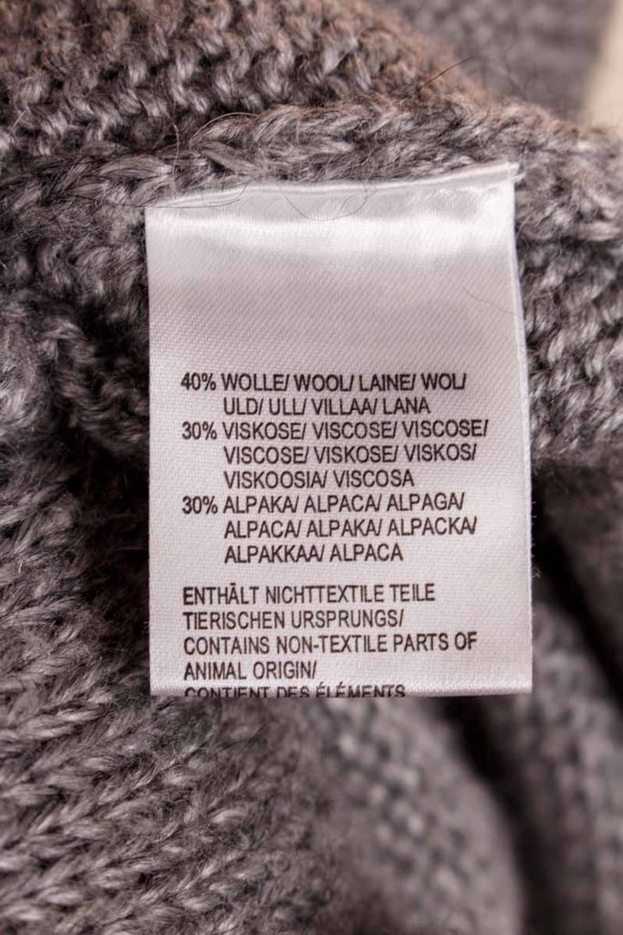 Peter Hahn Alpaka Weste grau