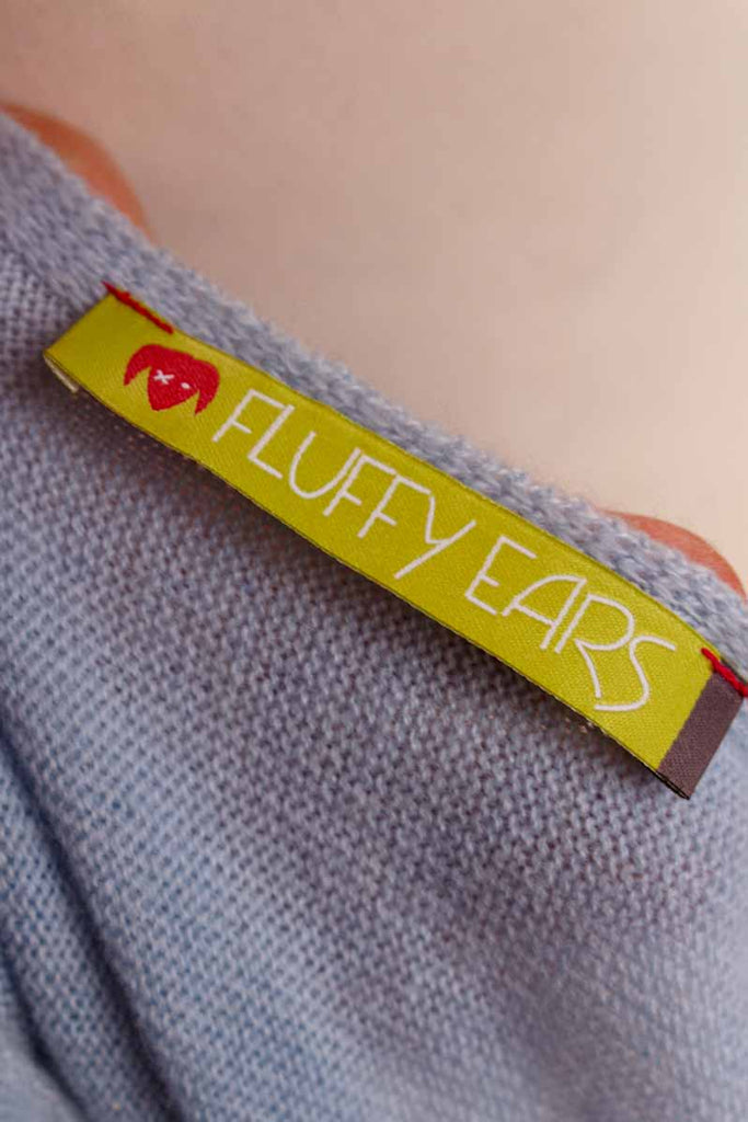 Kaschmir Pulli babyblau