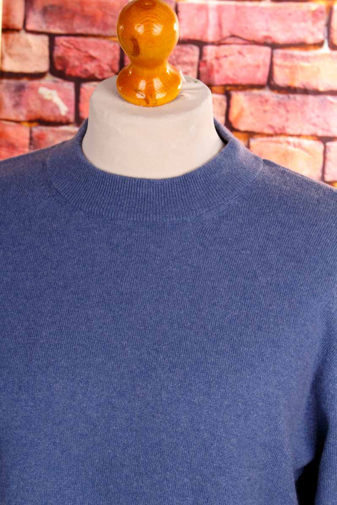 Kaschmir Pulli graublau