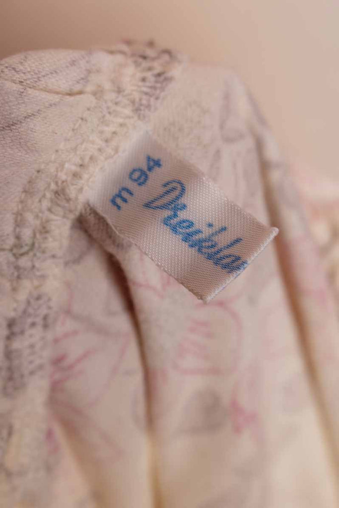 DDR Nachtkleid rosa Blümchen