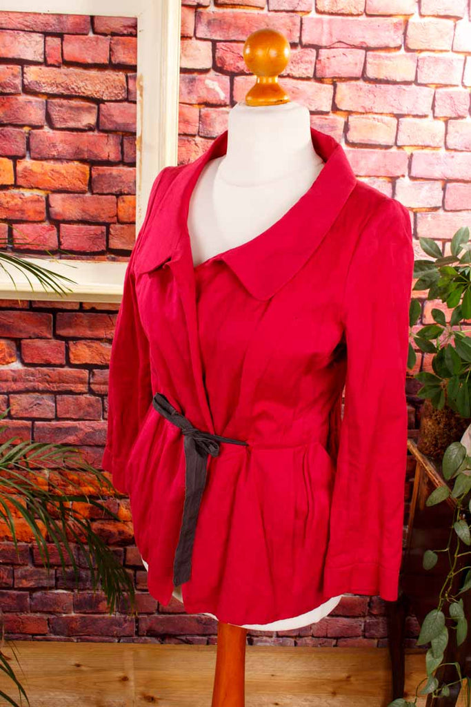 MARNI Wickeljacke rot